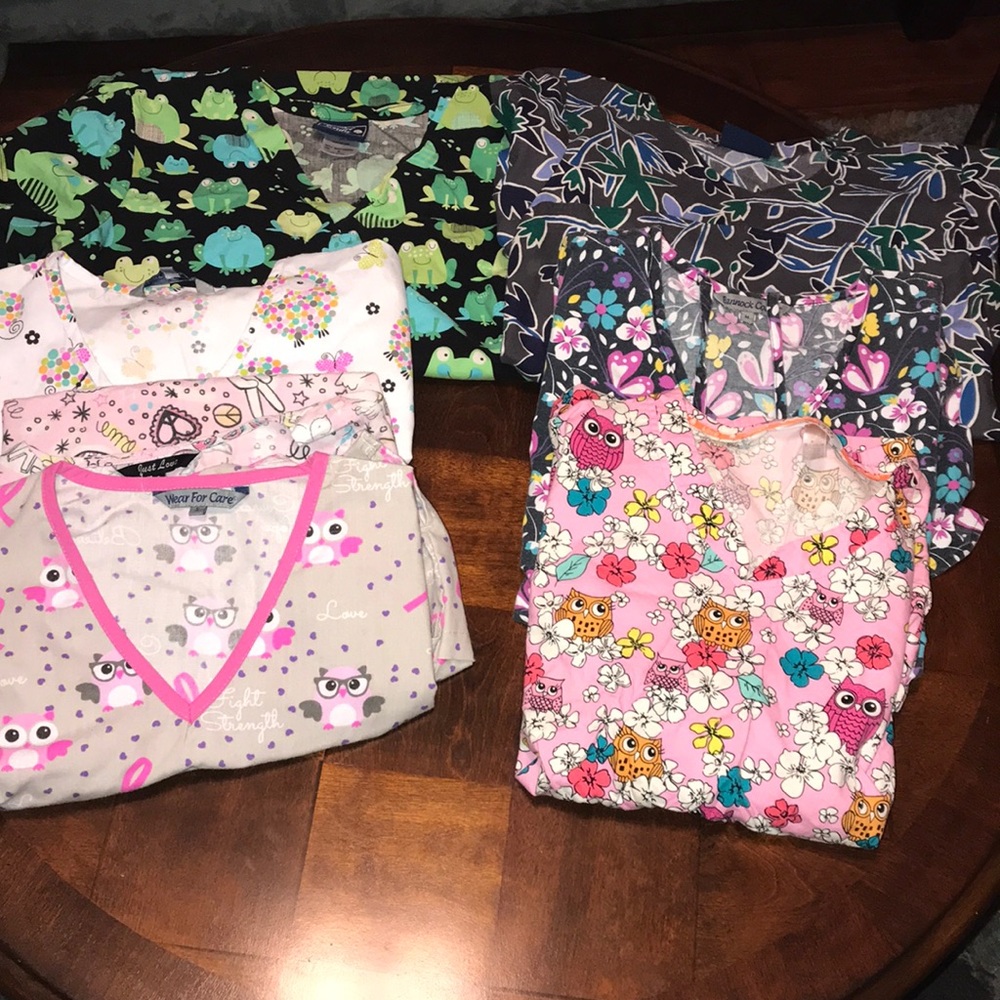 Scrub shirts !!!!!! GREAT PACKAGE DEAL